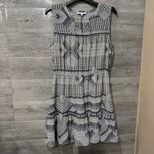 NEW Rebecca Minkoff‎ Lucille Sleeveless Ruffle Dress Size XXL $198 Navy/Cream